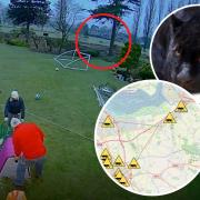 A 'big cat' caught on CCTV in Frodsham was spotted AGAIN just days later