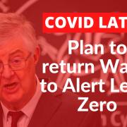 Plan to return Wales to Alert Level Zero to be outlined today