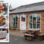 Home-cooked treats at Betty Berkins coffee shop, near Holywell.