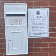 The Letters to Heaven postbox.