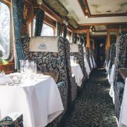 One of the Northern Belle’s 1930s Pullman-style carriages
