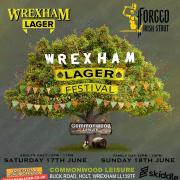 Wrexham Lager festival official poster