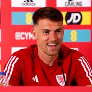 Wales' Aaron Ramsey during a press conference at The Vale Resort, Hensol. Picture date: Thursday June 15, 2023. PA Photo. See PA story SOCCER Wales. Photo credit should read: Adam Davy/PA Wire.

RESTRICTIONS: Use subject to restrictions. Editorial
