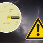 The warning will be in place in North Wales until 8pm on Wednesday, August 2