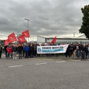 Council workers in Wrexham remain on strike amid an ongoing pay dispute