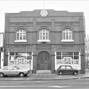 Wrexham Leader building, Regent Street, Wrexham, 1973.