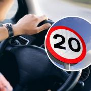 Here's how many drivers exceeded Wales' 20mph speed limits in March.