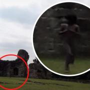 Was this a ghost spotted at Flint Castle?