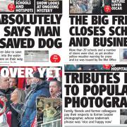 Leader front pages in January