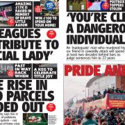 Front pages from May