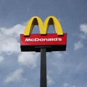 Generic McDonalds sign.