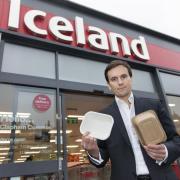 Iceland managing director Richard Walker outside one of its stores.