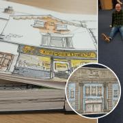 Justin Varney has created a detailed sketch featuring parts of Buckley.
