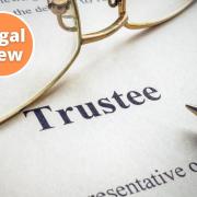 Legal issue over Trustee role.