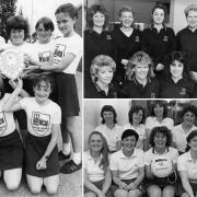 Netball teams from the Leader archives.