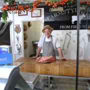 Owner Carl Grech in position at CJ’s Butchers
