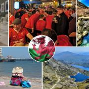 Celebrating Wales with the Leader Camera Club.
