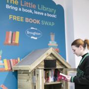The Little Library at Broughton Shopping Park.