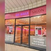 'M1 Nails' salon opening in Wrexham's Eagles Meadow Shopping Centre