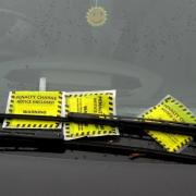 Library image of a parking ticket.