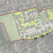 Plans for 74 houses on Dean Road, Wrexham