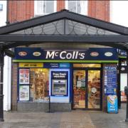 The McColl's store in Mold.