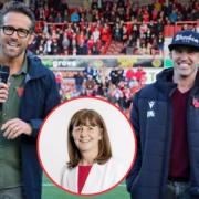 Wrexham MS Lesley Griffiths has praised Ryan Reynolds and Rob McElhenney's impact.