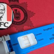 A KFC delivery driver was arrested on suspicion of drug driving.