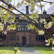 The gardens provide just some of the scents at Gladstone's Library.