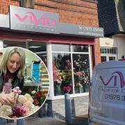 Amanda Macready, owner of Vivid Floral Design in Wrexham.
