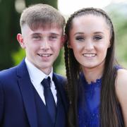 Ysgol Maes Garmon hold their Prom Night at Highfield Hall in Northop. Pic: Jake Hampson and Catrin Hughes. GA150618H.