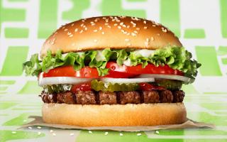 The Rebel Whopper from Burger King