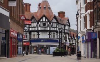 Wrexham town centre. Image: NWP
