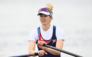 Team GB's Vicky Thornley. [Pics: David Pearce/British Rowing/WeRow]