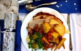 File photo dated 25/12/12 of a traditional Christmas Dinner on Christmas Day. Festive favourites like pigs in blankets could be in short supply this Christmas as a result of post-Brexit issues.
