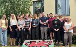 The team at Cygnet Delfryn Lodge is thrilled with their Triangle of Care Star 1 accreditation.