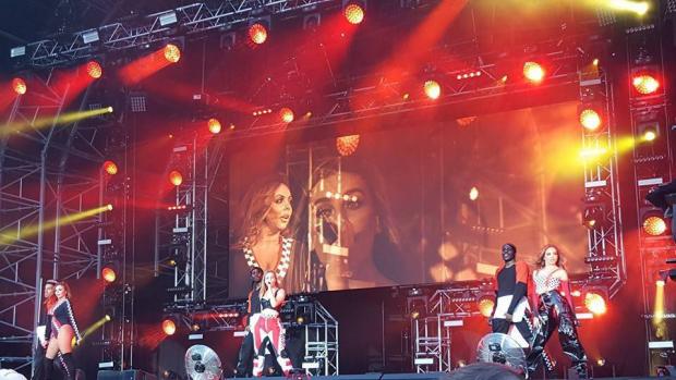 The Leader: Little Mix perform in Carlisle. Music is just one of the cultural components City of Culture judges were looking for. Picture: News & Star